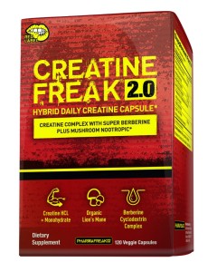 Pharmafreak Creatine Freak 2.0 120 Capsules - 07/24 Dated