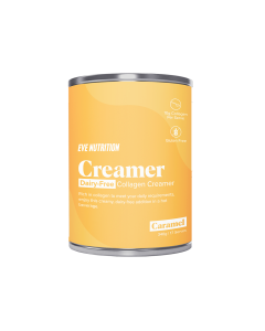 Eve Nutrition Dairy-Free Collagen Creamer 340g - Caramel 21/06/23 Dated