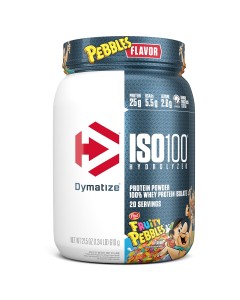 Dymatize Iso100 20 Servings - Fruity Pebbles 06/24 Dated