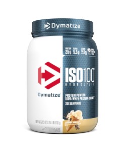 Dymatize Iso100 20 Servings - Gourmet Vanilla 07/24 Dated