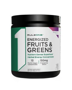 Rule 1 Energized Fruits And Greens 25 Serves Mixed Berry - Dated 12/26