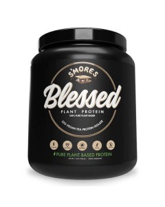 EHP Labs Blessed Plant Protein 1lb - Smores 07/24 Dated