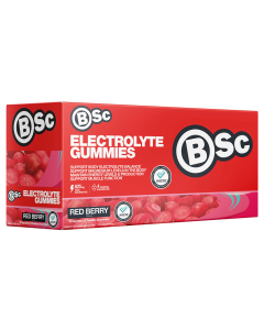 BSC Electrolyte Gummies (18 Pack) - Red Berry