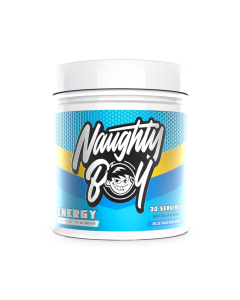 Naughty Boy Energy Pre-Workout 30 Serves - Blue Razz Bon Bons 03/25 Dated