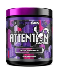 Faction Labs Attention Cheat Mode Grape Bubblegum - Dated 05/25