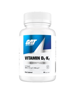 GAT Sport Essentials D3+K2 60 Caps