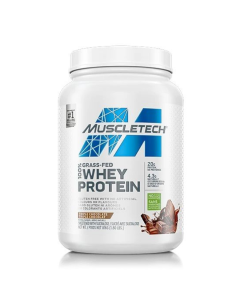 Muscletech Grass Fed 100% Whey Protein 1.8lb - 25/08/23 Dated