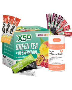 X50 Green Tea + Resveratrol Assorted - 90 Serves