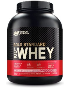 Optimum Nutrition Gold Standard 100% Whey 5lb - Strawberry 04/24 Dated
