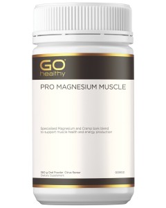 Go Healthy Pro Magnesium Muscle Powder 360g - 06/24 Dated