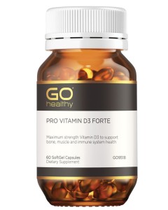 Go Healthy Pro Vitamin D3 Forte 60 Capsules