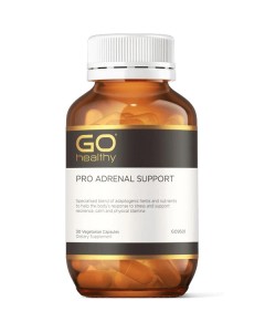 Go Healthy Pro Adrenal Support 30 Capsules