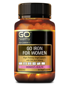 Go Healthy Iron For Women 30 Capsules