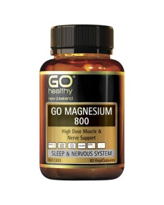 Go Healthy Go Magnesium 800 60 Capsules