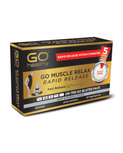 Go Healthy Muscle Relax Rapid Release 30 Capsules