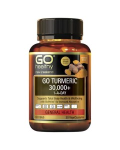 Go Healthy Go Turmeric 30000+ 1-a-day 30 Capsules