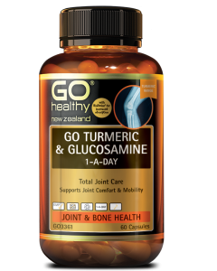 Go Healthy Turmeric + Glucosamine 1-a-day 60 Capsules