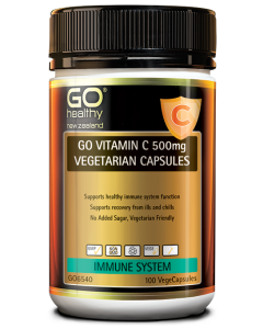 Go Healthy Vitamin C 500mg 100 Capsules