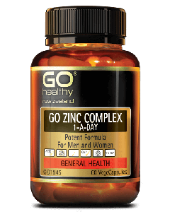 Go Healthy Go Zinc Complex 1-a-day 60 Capsules