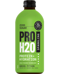 PROH2O Protein + Hydration 300ml (12 Pack) - Green Python