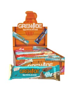 Grenade Protein Bar (12 Pack) - Various 06/24 Dated