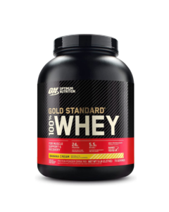 Optimum Nutrition Gold Standard 100% Whey 5lb - Banana 03/24 Dated