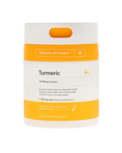 Health By Habit Turmeric 120 Capsules