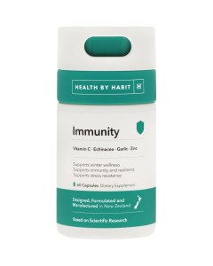 Health By Habit Immunity 60 Capsules