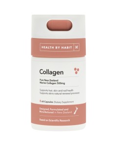 Health By Habit Collagen 500mg 60 Capsules