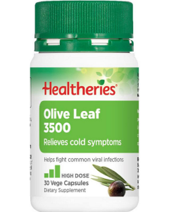 Healtheries Olive Leaf 3500mg 30 Capsules