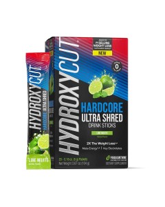 Hydroxycut Hardcore Ultra Shred Drink Sticks - 20 Serves