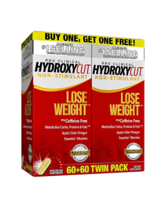 Hydroxycut Pro Clinical 99% Caffeine Free 2x60ct US - 11/24 Dated