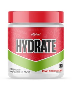 Inspired Hydrate - 30 Serves Kiwi Strawberry - Dated 01/26