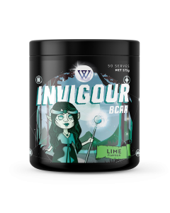 Wizard Nutrition Invigour 50 Serves BCAA - Lime 03/24 Dated