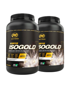 PVL Isogold - Premium Isolate Protein 2lb Twin Pack