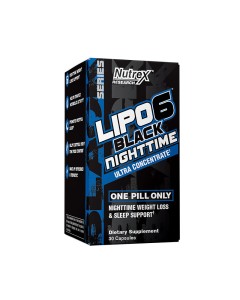 Nutrex Lipo 6 Black Night Time Ultra Concentrate