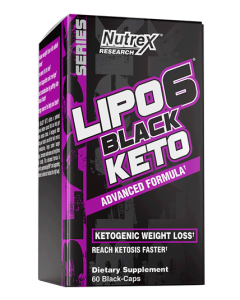 Nutrex Lipo-6 Black Keto Advanced Formula