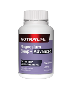 Nutra-Life Magnesium Sleep+ Advanced 5HTP 60 Caps