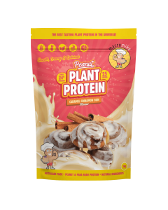 Macro Mike Plant Protein 1kg Caramel Cinnamon Bun - Dated 08/26