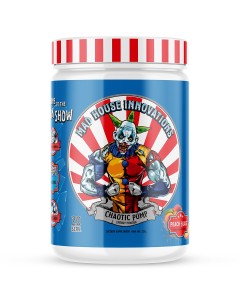 Mad House Chaotic Pump Pre-Workout - Blue Razz - Dated 01/26