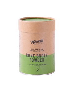Mitchells 100% Grass Fed Bone Broth Powder 200g