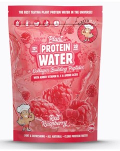 Macro Mike Plant Protein Water 300g Red Raspberry - Dated 07/25