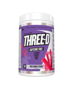 Muscle Nation Three-d Non Stim Pre-Workout - Red Candy Sticks 04/24 Dated