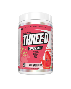 Muscle Nation Three-d Non Stim Pre-Workout - Sour Watermelon 04/24 Dated