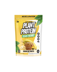 Muscle Nation Plant Based Protein - Banana Nut Muffin 02/25 Dated