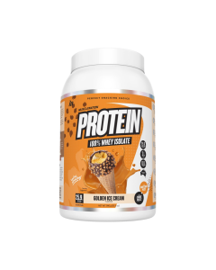 Muscle Nation Whey Isolate Golden Ice Cream - Dated 5/25