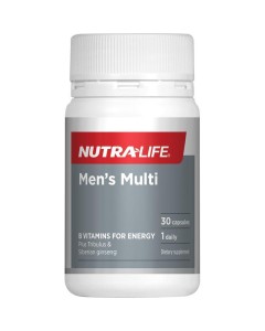 Nutra-Life Mens Multi One-a-day 30 Tablets