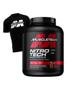 Muscletech Nitro-Tech 4lb + Jerzee Tee