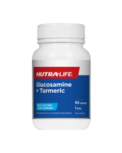 Nutra-Life Glucosamine + Turmeric 60 Capsules