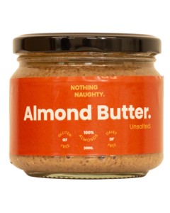 Nothing Naughty Almond Butter 285g